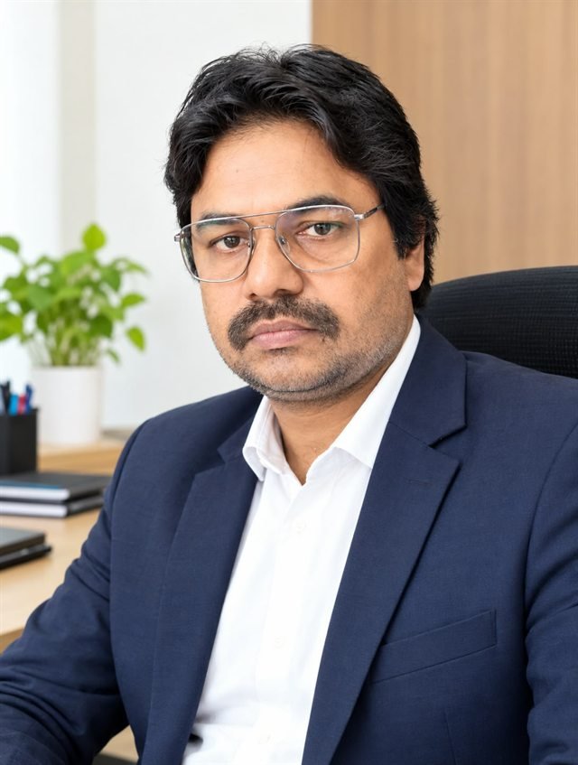 Mr. Ghanshyam K Mishra, Managing Director & Promoter, Mahavir Construction