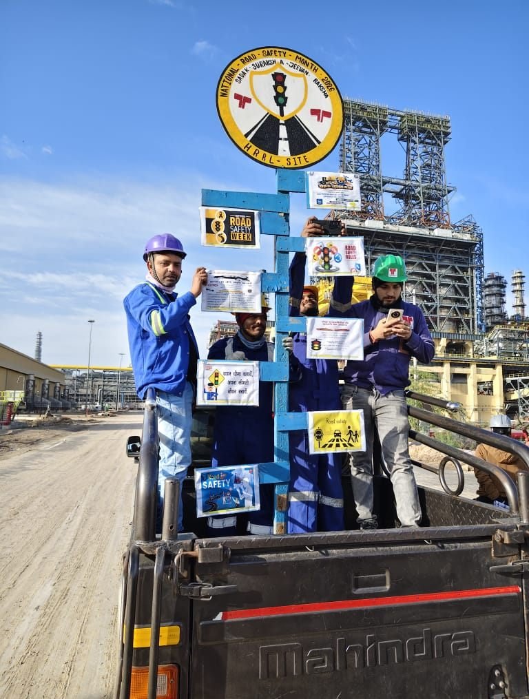 National Road Safety Month 2026 at the HRRL site