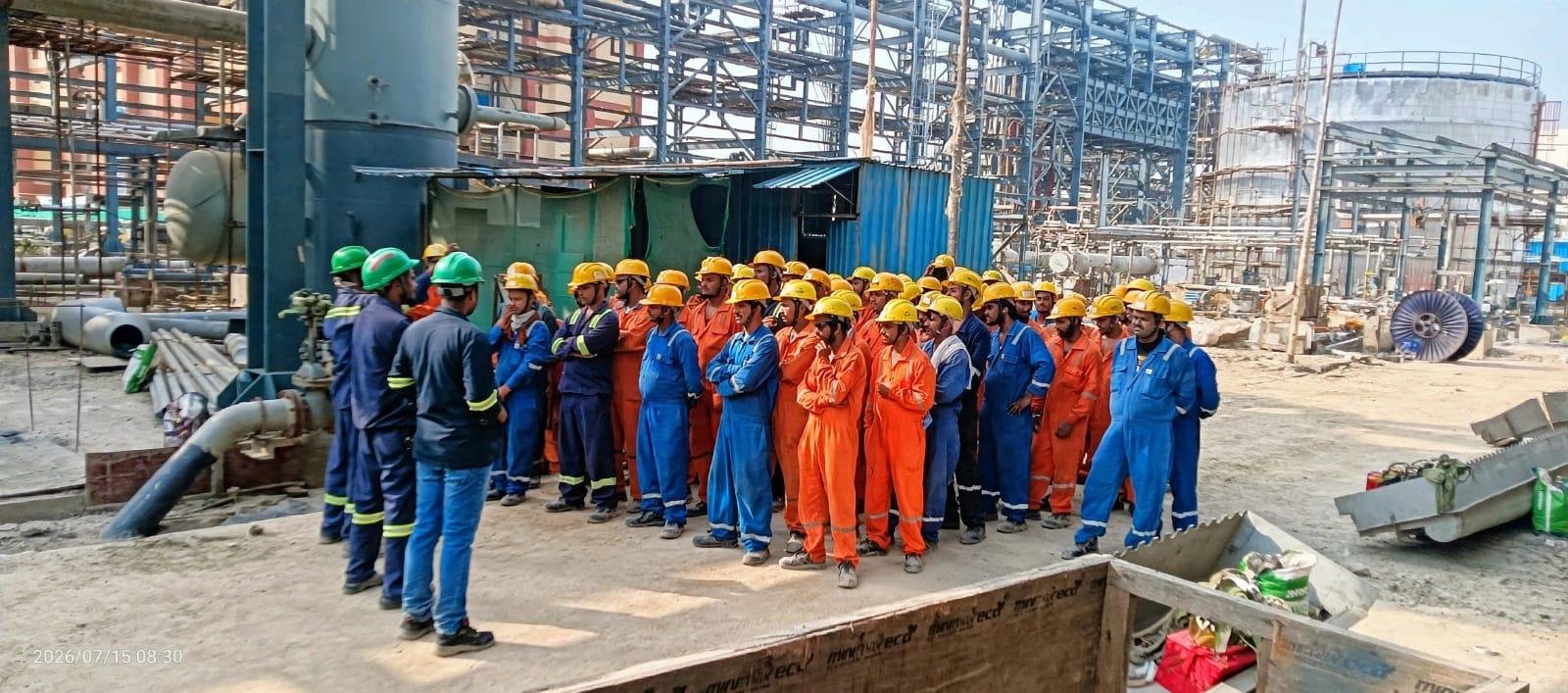Mahavir Construction site workforce